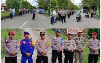Polres Bangkep Perketat Pengamanan Pendaftaran Bakal Calon Bupati dan Wakil Bupati di KPU Bangkep