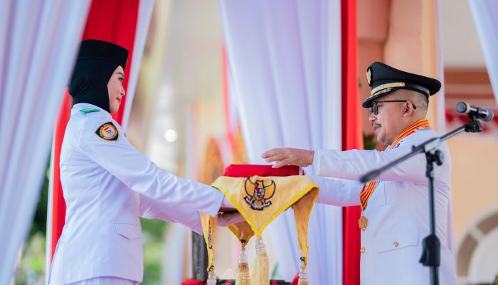 Upacara Peringatan Detik-detik Proklamasi HUT ke-79 RI di Warnai Pemberian Remisi Bagi WBP Lapas Kelas II Luwuk