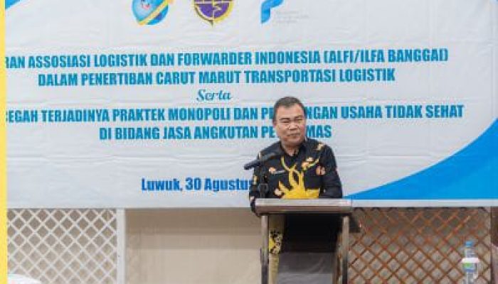 ALFI/ILFA Kabupaten Banggai Gelar Rapat Bahas Tantangan Logistik di Pelabuhan Tangkiang