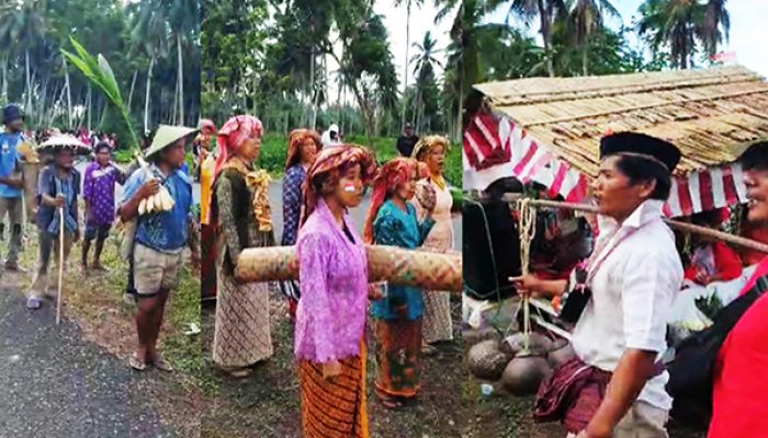 Perayaan Hut Kemerdekaan RI ke 79 Tingkat desa dikecamatan Ampana Kota Menghidupkan budaya berbasil kearifan lokal