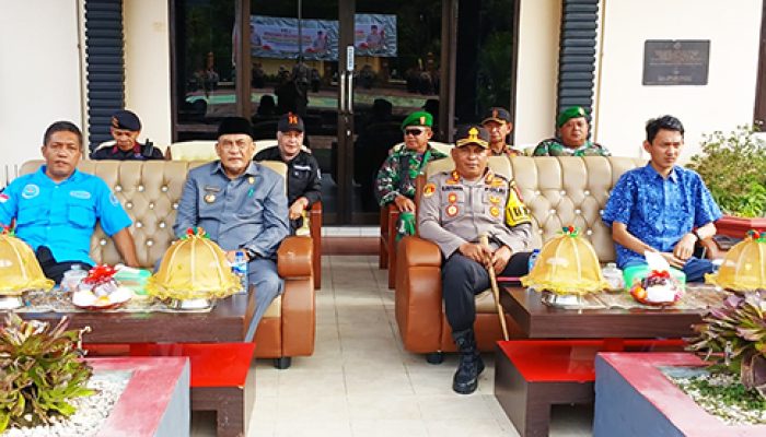 Apel Gelar Pasukan di Mapolres Tojo Una-Una  PJ. Sekda beri apresiasi yang tinggi