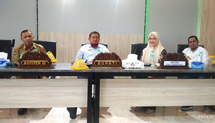 Penandatanganan MoU Antara Pemda Tojo Una-Una Dan Universitas Gorontalo