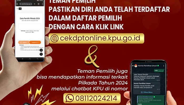 Cek Kembali Apakah Nama Anda Masuk dalam Daftar Pemilih Tetap (DPT)