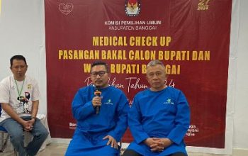Tim Dokter RSUD Luwuk, Periksa Kesehatan Paslon AT-FM