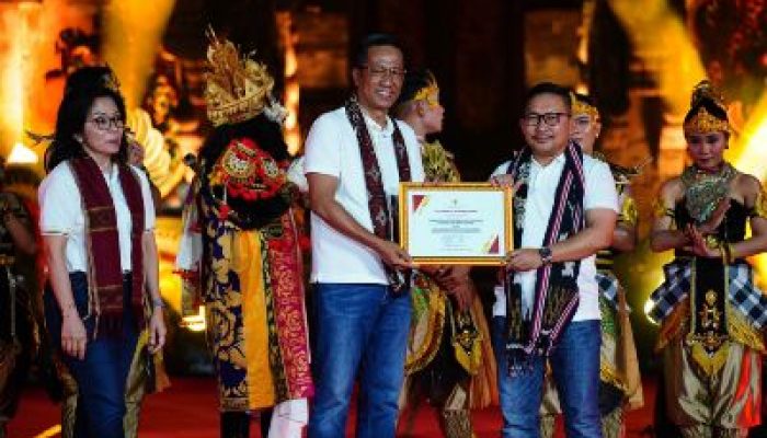 Kabupaten Banggai Raih Penghargaan Nasional Dari Kemenkumham, di Ajang Festival Kekayaan Intelektual 2024