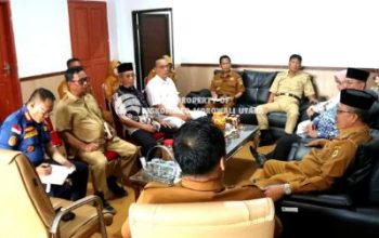 Terima Kunjungan Ketua DPW LASQI Provinsi, Wabup Djira Gelar Rapat Internal Bahas Persiapan Pelaksanaan FSQN Ke-XXIX Di Morut