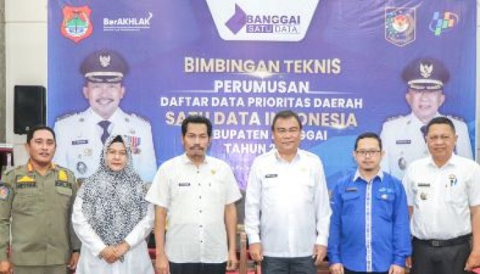 DKISP Banggai Tingkatkan Kapasitas Pengelolaan Data Prioritas, Dalam Bimtek Satu Data