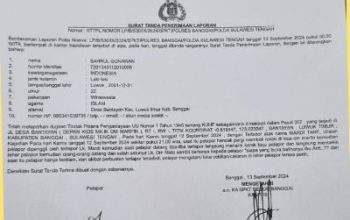 Lepas Spanduk Kampanye Salah Satu Paslon, Seorang Pemuda di Luwuk Timur Diintimidasi