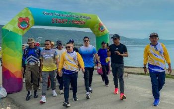 Jalan Sehat Meriahkan HUT ke-12 Luwuk Selatan : Momentum Pembangunan dan Pemberdayaan