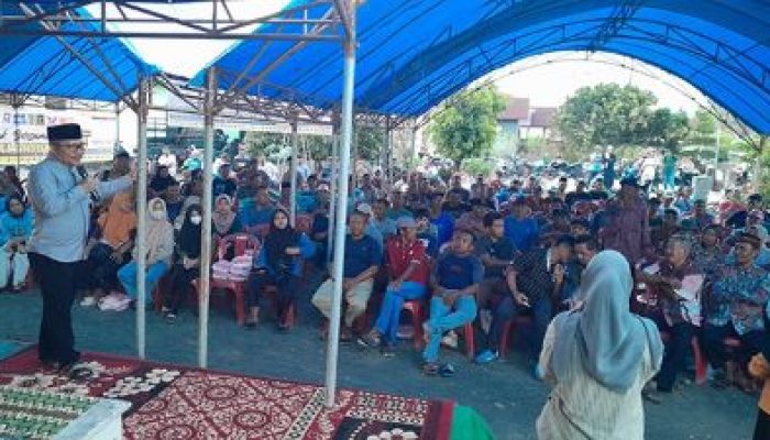 Calon Bupati Banggai Amirudin, Optimis Warga Desa Mulyoharjo Moilong Pilih AT-FM