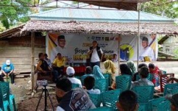 Jalan 7 Desa di Pagimana Teraspal, Warga Desa Asaan Puji Pemerintahan Amirudin-Furqanuddin