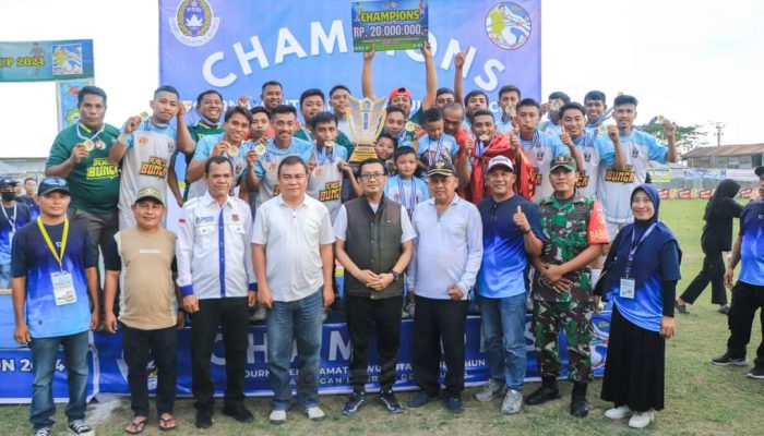 Pjs Bupati Banggai Resmi Tutup Tournament Camat Luwuk Utara Cup, Ini Daftar Pemenangnya