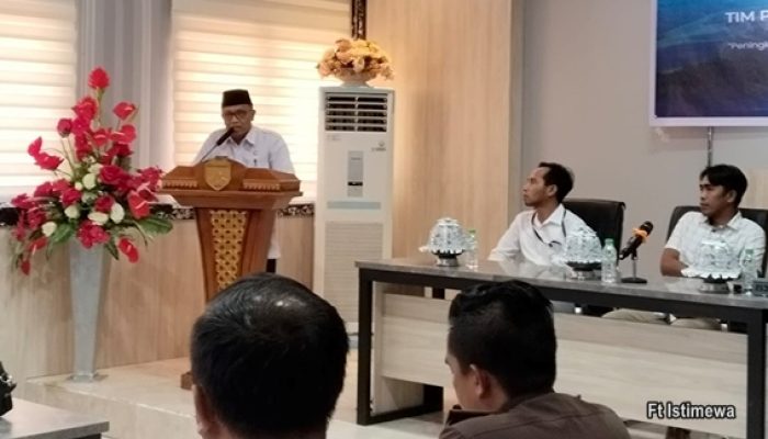 PEMDA TOJO UNA-UNA GELAR RAPAT CAPACITY BULDING  TIM PENGENDALIAN INFLASI DAERAH