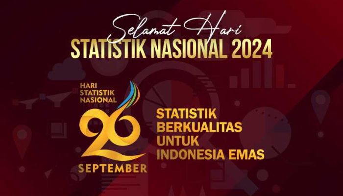 KELUARGA BESAR KPU TOJO UNA-UNA MENGUCAPKAN SELAMAT HARI STATISTIK NASIONAL TAHUN 2024