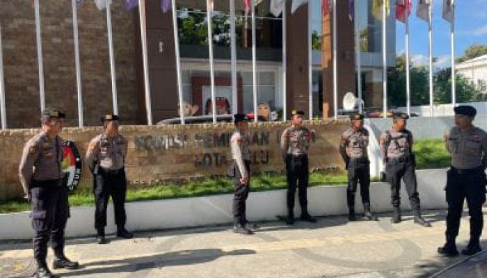 Kepolisian Tingkatkan Pengamanan KPU dan Bawaslu Jelang Penetapan Paslon Pilkada Sulteng 2024