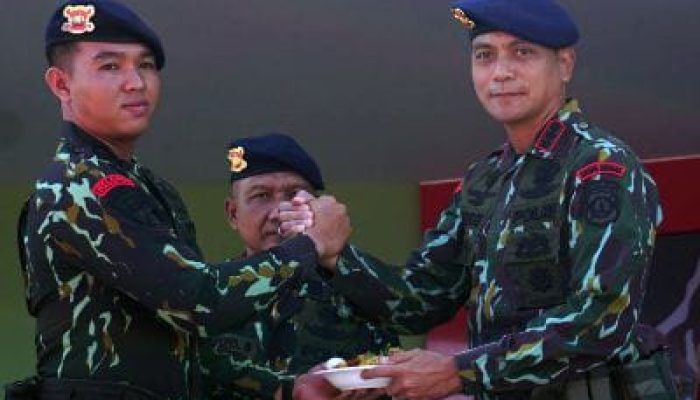 Siap Songsong Indonesia Emas 2045, Pasukan Pelopor Satbrimob Sulteng Gelorakan Semangat Wajracyena di HUT ke-65