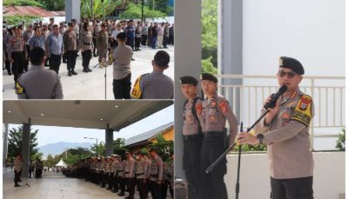 Polda Sulteng Turunkan 309 Personel Amankan Pelantikan Anggota DPRD Sulteng