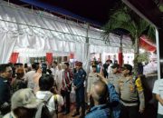 Amankan Pengundian Nomor Urut di Kantor KPU, Polres Morowali Utara Terjunkan Ratusan Personelnya