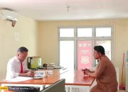 Diduga Banggun Rumah Di Area Lindung, Kasat Pol PP Bangkep Lakukan Monitoring Hingga  Pengawasan