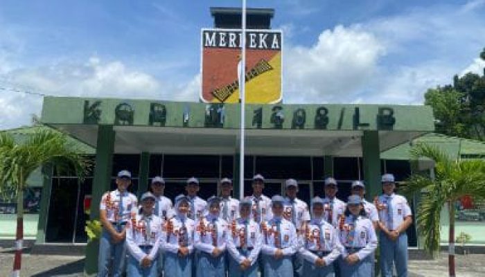 SMAN 3 Luwuk Raih Juara 1 Lomba PBB, Semarakkan HUT TNI Ke 79