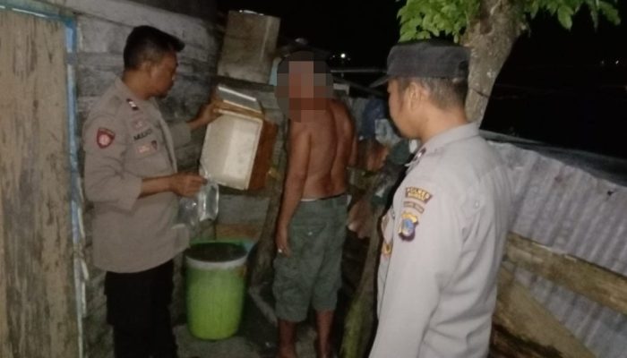 Jelang Pilkada 2024, Polsek Bunta Gencar Razia Miras dan Kanalpot Brog