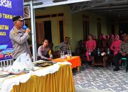 Momen Hari Lalu Lintas Bhayangkara Ke-69, Kapolres Tojo Una-Una Resmikan Penggunaan Bak Air Bersih Di Desa Tampanombo