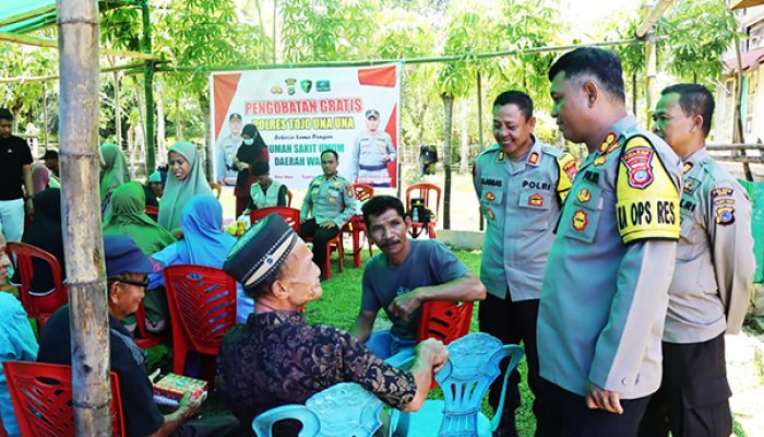 Memaknai Kunjungan  Kapolres Tojo Una-Una  Kekepulauan Togean Kabupaten Tojo Una-Una 