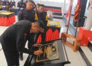 Dansatbrimob Lakukan Peresmian Gudang Handak I Putu Satria Wirabuana