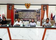 KPU Gelar Rakor Pemberitahuan Hasil Penelitian Persyaratan Administrasi Bakal Pasangan Bupati dan Wakil Bupati  Pilkada Tojo Una-Una 2024
