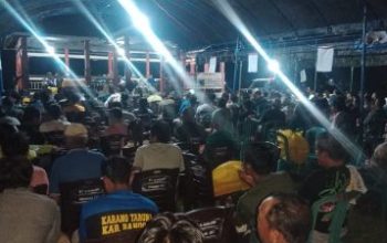 Tokoh Masyarakat dan Pemuda Toili Barat, Dukung Amirudin Dalam Pilkada Banggai