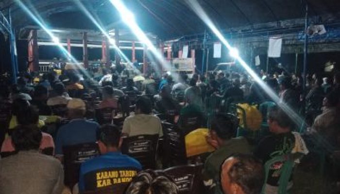 Tokoh Masyarakat dan Pemuda Toili Barat, Dukung Amirudin Dalam Pilkada Banggai