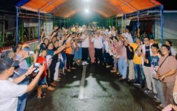 Kampanye di Petasia Barat, Pasangan Delis-Djira Dapat Dukungan Besar Untuk Periode Kedua