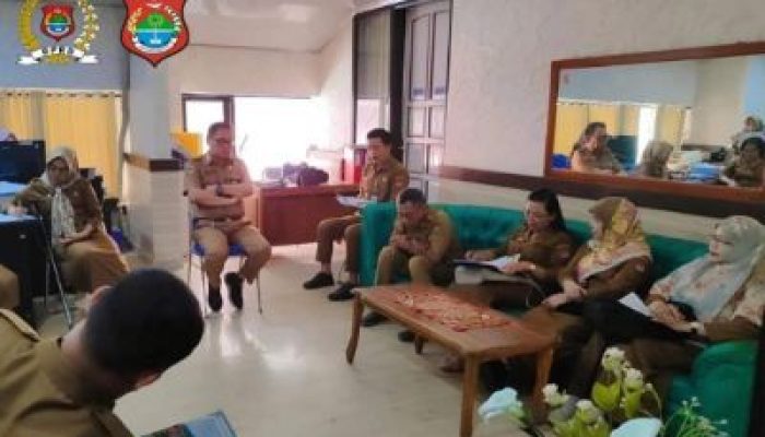 Sekretariat DPRD Kabupaten Banggai Terima Kunjungan Kerja Inspektorat, Terkait Review RKA Perubahan APBD 2024