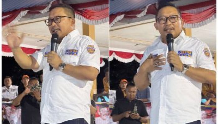 Pantun Politis Amirudin Tamoreka, Tambah Militansi Pendukung AT-FM di Pilkada Banggai