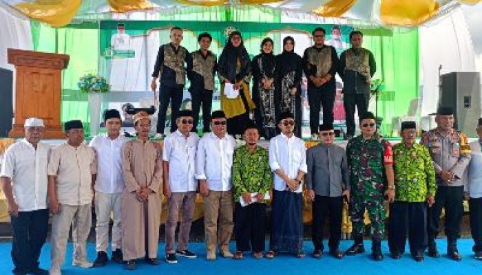 Tabligh Akbar Maulid Nabi Muhammad SAW, Amirudin dan Furqanuddin Sapa Warga Pagimana dan Perkuat Silaturahmi