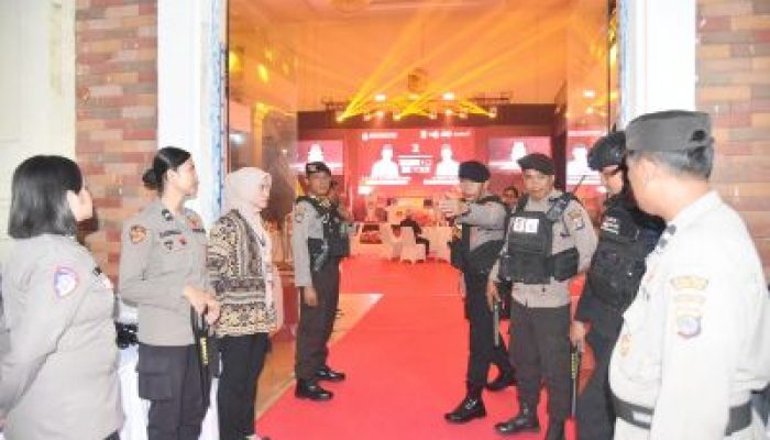Polres Morowali Utara Libatkan Sebanyak 250 Personel Gabungan Amankan Debat Publik