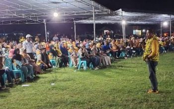 Kampanye di Pagimana, Irwanto Kulap Yakin AT-FM Menang Telak di Dapil II Banggai