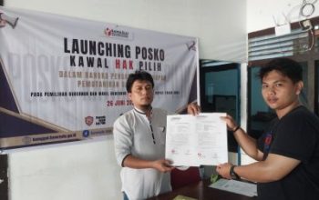 Tim Hukum AT-FM Masukkan Laporan Dugaan Pelanggaran Pemilu ke Bawaslu Banggai