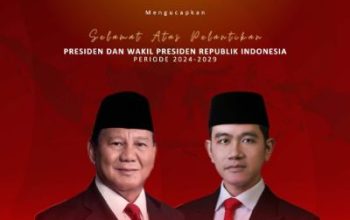 KPU Morowali Utara, Mengucapkan Selamat Atas Dilantiknya Presiden dan Wakil Presiden Republik Indonesia Periode 2024-2029