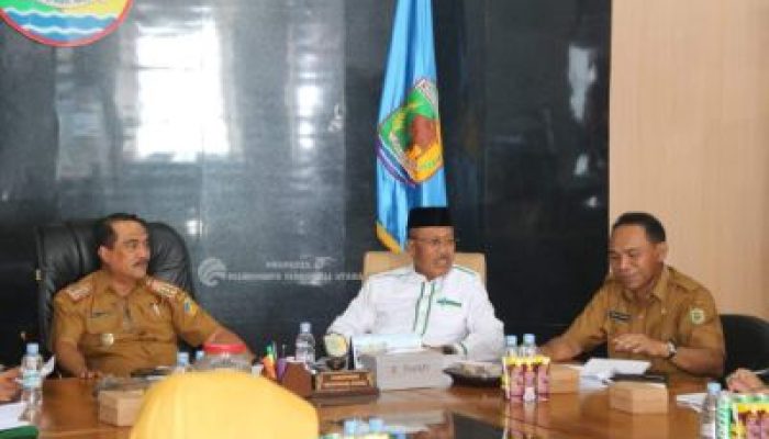Pjs. Bupati Morut, Pimpin Rapat Panitia Pelaksanaan FSQN Ke-XXIX