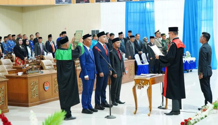 Pimpinan DPRD Banggai Laut 2024-2029 Resmi Dilantik, Sinergi Menuju Pembangunan Daerah