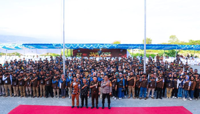 Kapolres Banggai AKBP Putu Hendra Binangkari Jadi Pemateri di Jambore Election KPU RI