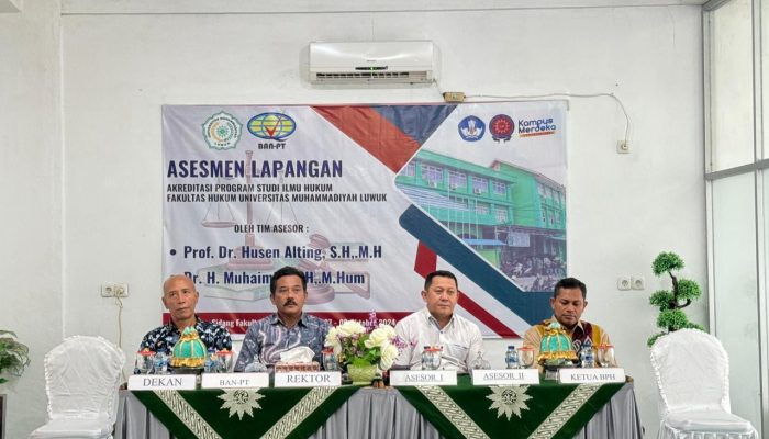 Selamat! Prodi Ilmu Hukum Unismuh Luwuk Raih Akreditasi Baik Sekali