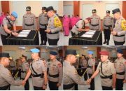 Kapolda Sulteng Pimpin Serah Terima Kabidpropam dan Lantik Dirressiber