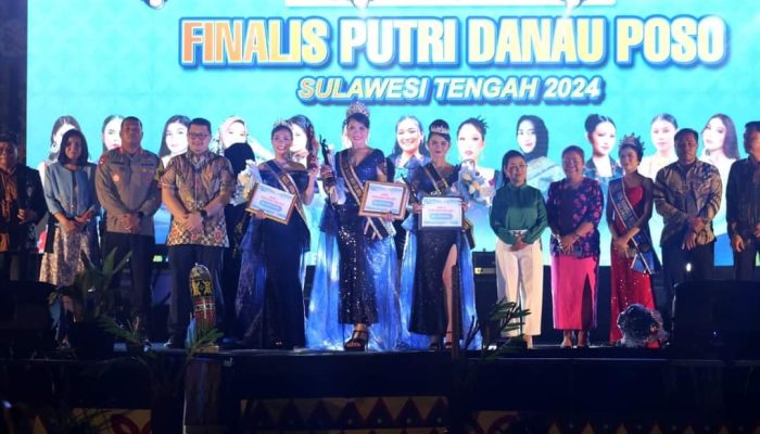 Festival Danau Poso 2024 Sukses Digelar, Tesalonika Kalvaristy Kafiar Jadi Putri Danau Poso