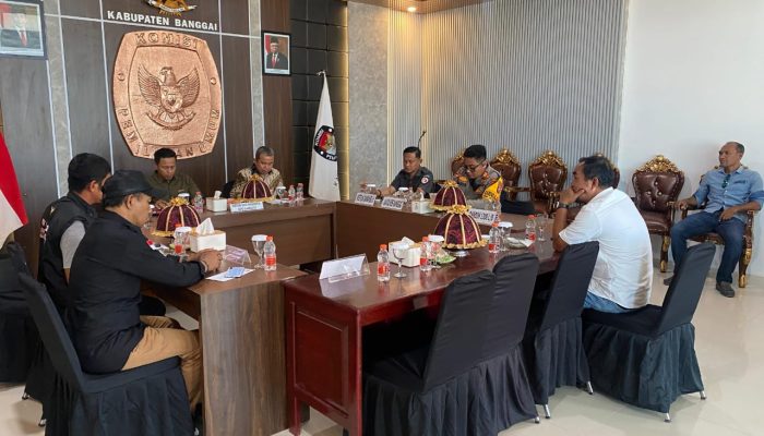 KPU Banggai Gelar Rapat Koordinasi, Jelang Debat Kandidat