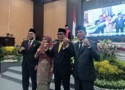 Pimpinan Definitif DPRD Banggai Resmi Dilantik, Saripudin Tjatjo Jabat Ketua