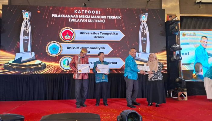 Untika Luwuk Raih Kategori I Dalam Pelaksana MKBM Mandiri Terbaik Wilayah Sulteng