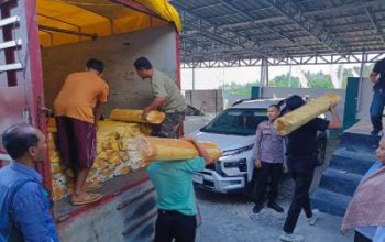 KPU Kabupaten Banggai Terima Logistik Pilkada 2024, Dapat Pengawalan Ketat dari Polres Banggai