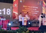 Debat Perdana Pilkada Banggai: ATFM Tegaskan Komitmen, Gerbang Timur Sulawesi Tengah